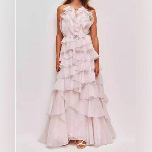 AJE Cleo Gown Dress Pink
